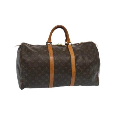 Louis Vuitton Vintage Pre-owned Canvas louis-vuitton-vskor Brown, Dam