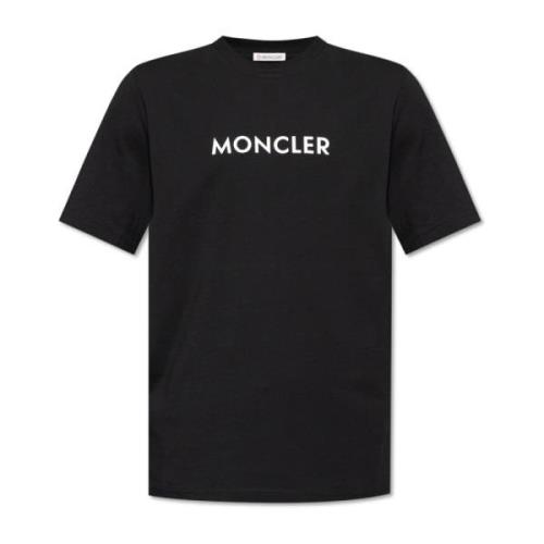 Moncler T-shirt med logotyp Black, Herr