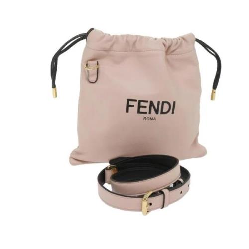 Fendi Vintage Pre-owned Laeder fendi-vskor Beige, Dam