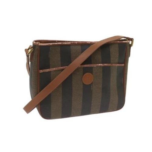 Fendi Vintage Pre-owned Canvas fendi-vskor Brown, Dam