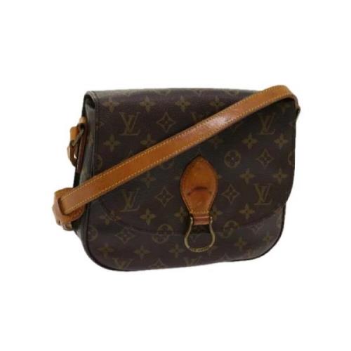 Louis Vuitton Vintage Pre-owned Canvas louis-vuitton-vskor Brown, Dam