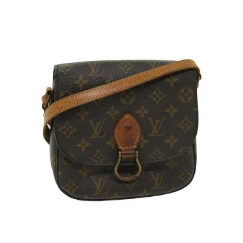 Louis Vuitton Vintage Pre-owned Canvas louis-vuitton-vskor Brown, Dam