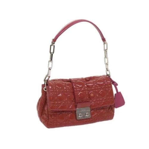 Dior Vintage Pre-owned Laeder dior-vskor Red, Dam