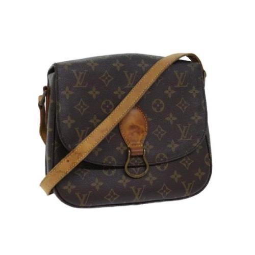 Louis Vuitton Vintage Pre-owned Canvas louis-vuitton-vskor Brown, Dam