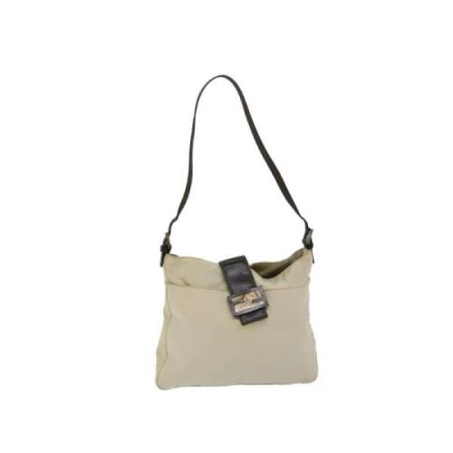 Fendi Vintage Pre-owned Bomull fendi-vskor Beige, Dam