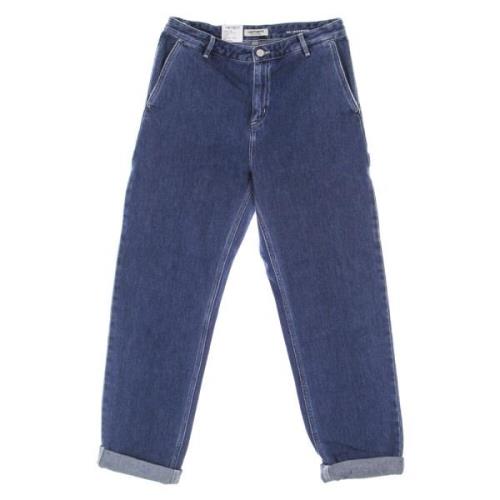 Carhartt Wip Arbetskläder-inspirerade jeans med verktygsfickor Blue, D...