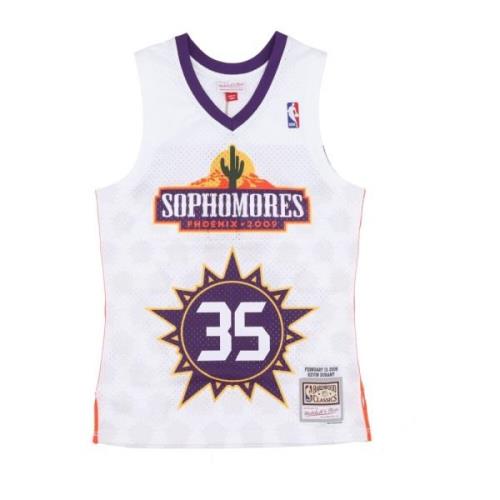 Mitchell & Ness Rising Stars Sophomores Basketball Tank Top White, Her...