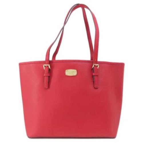 Michael Kors Pre-owned Pre-owned Plast totevskor Red, Dam