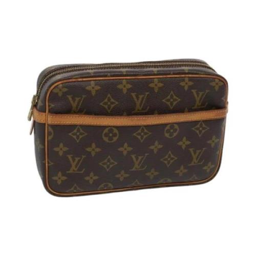 Louis Vuitton Vintage Pre-owned Canvas louis-vuitton-vskor Brown, Dam