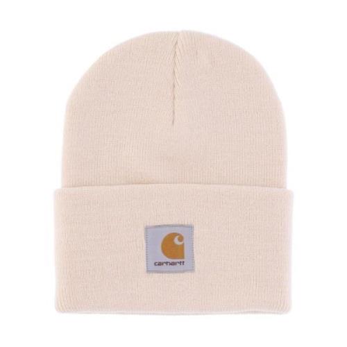 Carhartt Wip Räfflad Akryl Beanie Mössa Beige, Herr