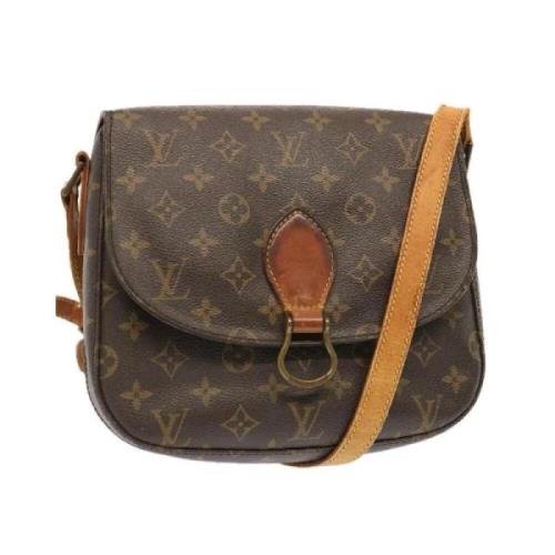 Louis Vuitton Vintage Pre-owned Canvas louis-vuitton-vskor Brown, Dam