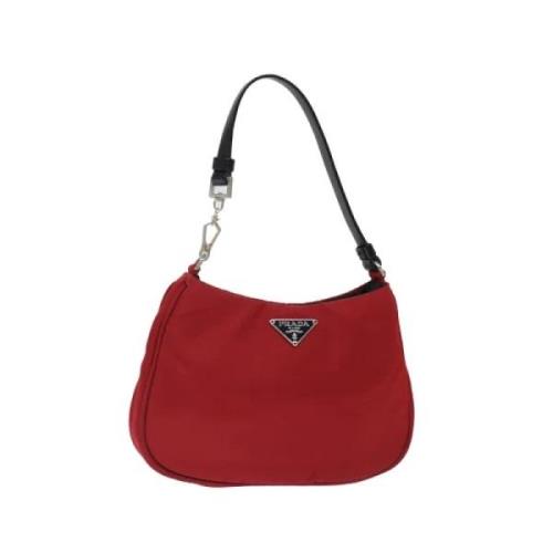 Prada Vintage Pre-owned Nylon prada-vskor Red, Dam