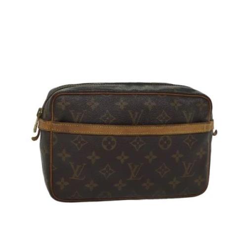 Louis Vuitton Vintage Pre-owned Canvas louis-vuitton-vskor Brown, Dam