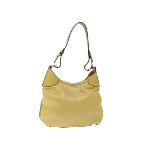 Prada Vintage Pre-owned Laeder prada-vskor Yellow, Dam