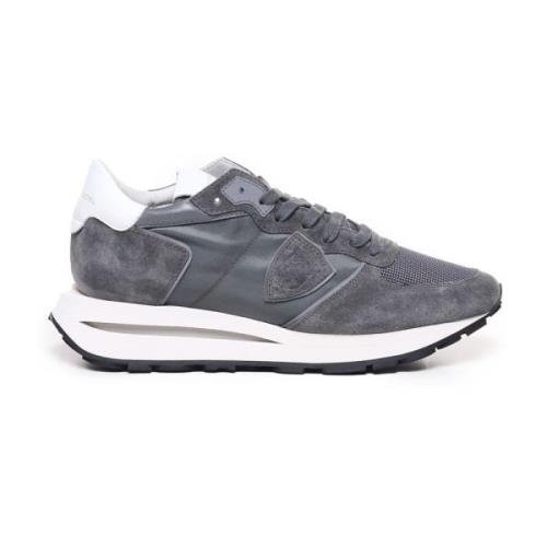 Philippe Model Kol Sneakers med Memory Foam Innersula Gray, Herr