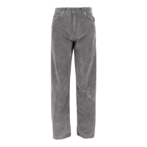 Haikure Slim Fit Jeans i Svart Gray, Dam