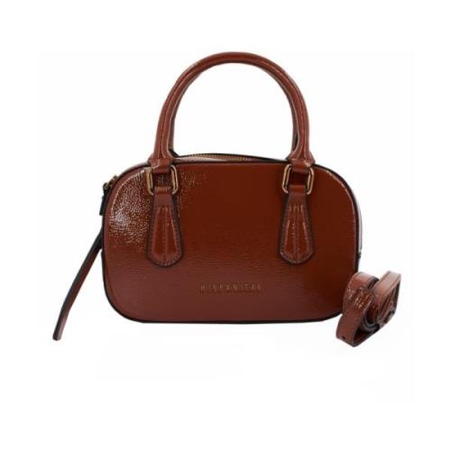 Hispanitas Stiliga Handväskor Bi243538 Bolso Brown, Dam