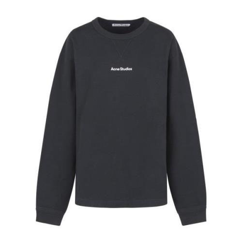 Acne Studios Svart Tröja Fn-Ux-Swea000033 Black, Dam