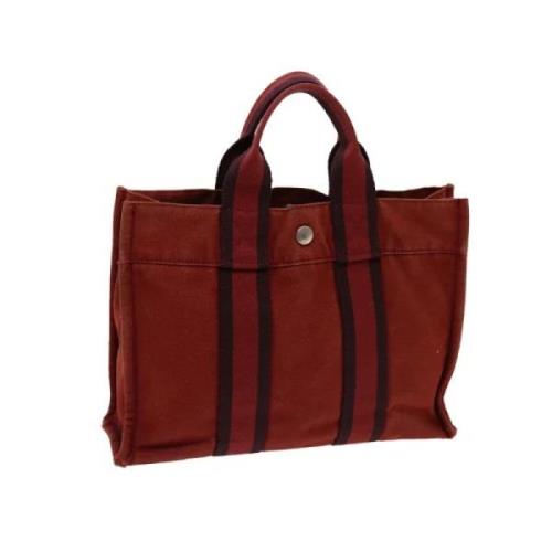 Hermès Vintage Pre-owned Bomull handvskor Red, Dam