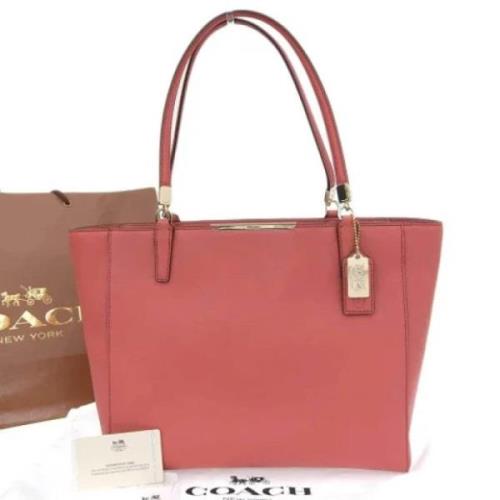 Coach Pre-owned Pre-owned Laeder totevskor Pink, Dam