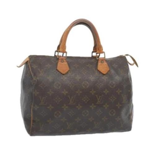 Louis Vuitton Vintage Pre-owned Canvas handvskor Brown, Dam