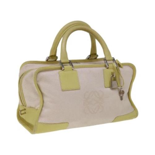 Loewe Pre-owned Pre-owned Bomull handvskor White, Dam