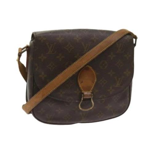 Louis Vuitton Vintage Pre-owned Canvas louis-vuitton-vskor Brown, Dam