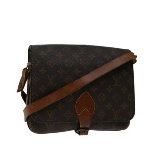 Louis Vuitton Vintage Pre-owned Canvas louis-vuitton-vskor Brown, Dam