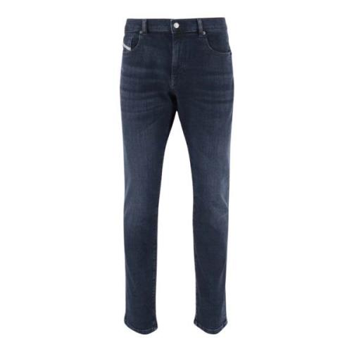 Diesel Slim Fit Mörk Denim Jeans Blue, Herr