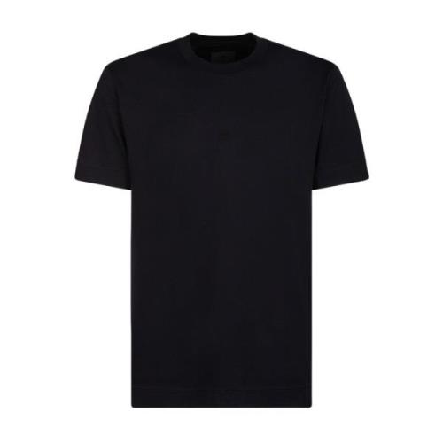 Givenchy Svart Bomull Crew Neck T-Shirt Black, Herr