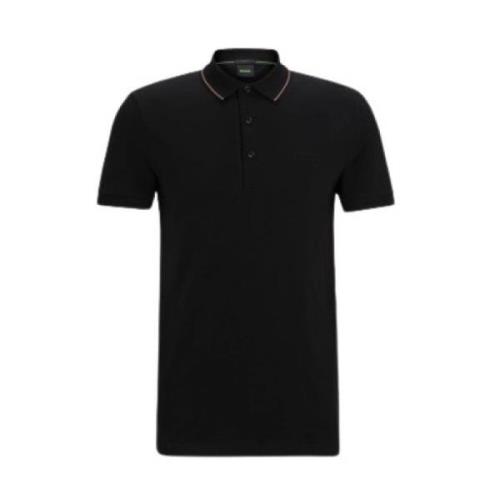 Hugo Boss Klassisk Svart Polotröja Black, Herr