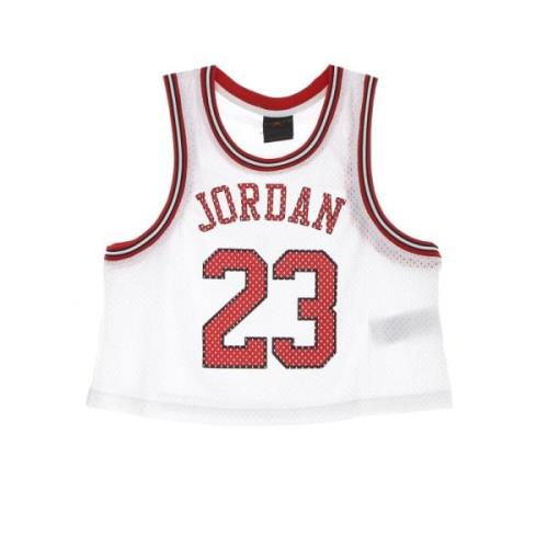 Jordan Mesh Crew-Neck Tank Top White, Dam