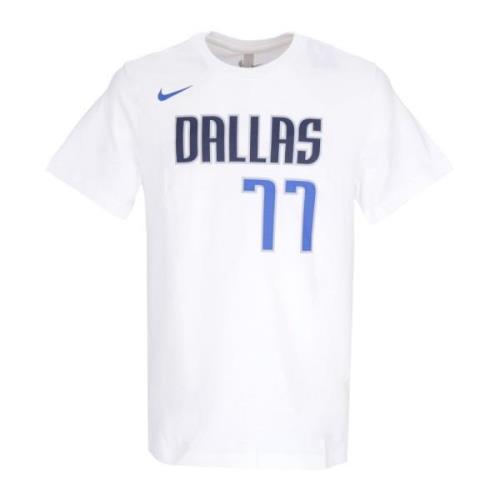 Nike Luka Doncic NBA Tee White, Herr