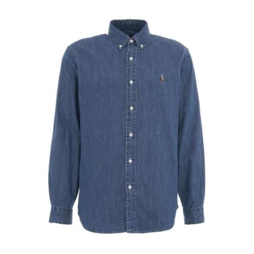 Polo Ralph Lauren Skjorta i denim Blue, Herr