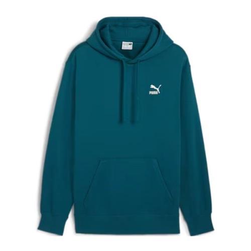 Puma Hoodie Sweatshirt Klassisk Stil Green, Herr