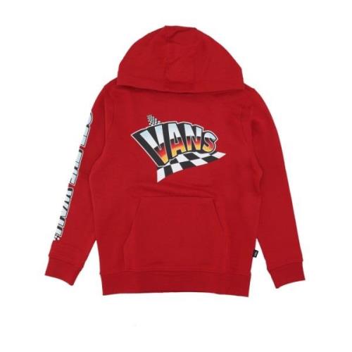 Vans Pojke Hole Shot Hoodie Red, Herr