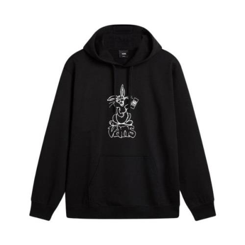 Vans Crazy Eddie Loose Hoodies Black, Herr