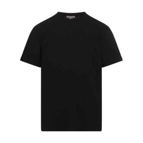 Alexander McQueen Svart Logo Tape Crew-neck T-shirt Black, Herr