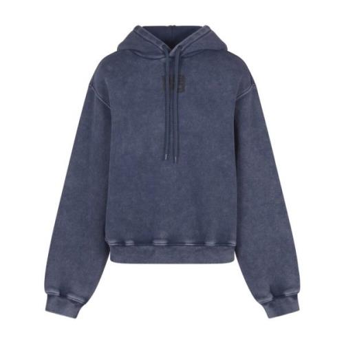 Alexander Wang Stiliga Sweaters Kollektion Blue, Dam