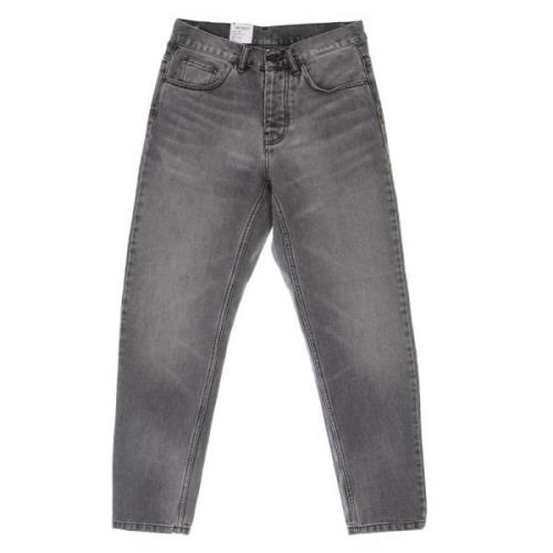 Carhartt Wip Avslappnad passform smal skuren jeans Gray, Herr