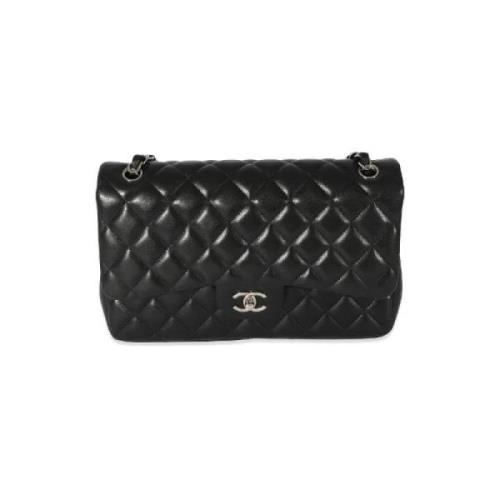 Chanel Vintage Pre-owned Laeder kuvertvskor Black, Dam