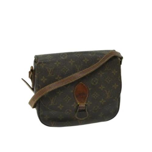 Louis Vuitton Vintage Pre-owned Canvas louis-vuitton-vskor Brown, Dam