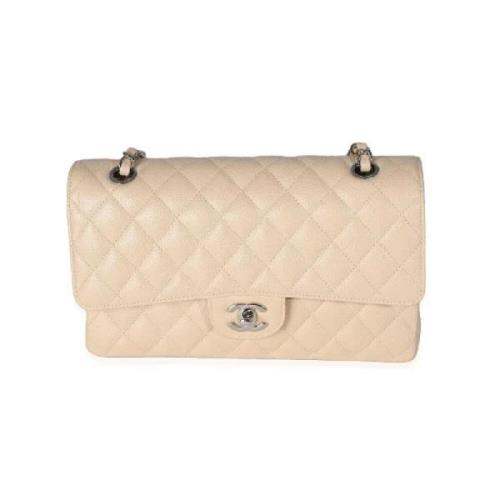 Chanel Vintage Pre-owned Laeder chanel-vskor Beige, Dam