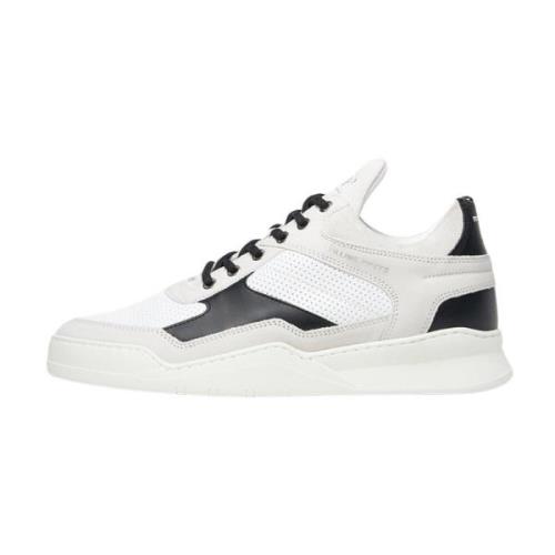 Filling Pieces Låg Top Ghost Panelerad Vit / Svart White, Herr