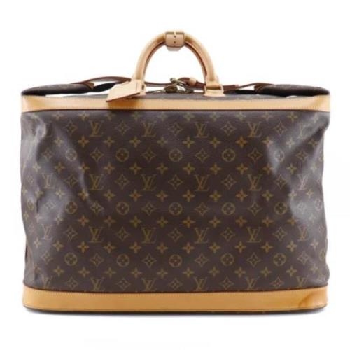 Louis Vuitton Vintage Pre-owned Tyg louis-vuitton-vskor Brown, Dam