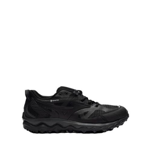 Mizuno Wave Mujin Trail GTX Skor Black, Herr