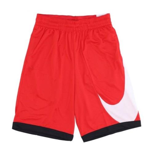 Nike Basketball Mesh Shorts Röd/Svart/Vit Red, Herr