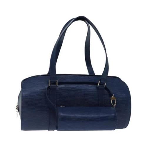 Louis Vuitton Vintage Pre-owned Laeder handvskor Blue, Dam