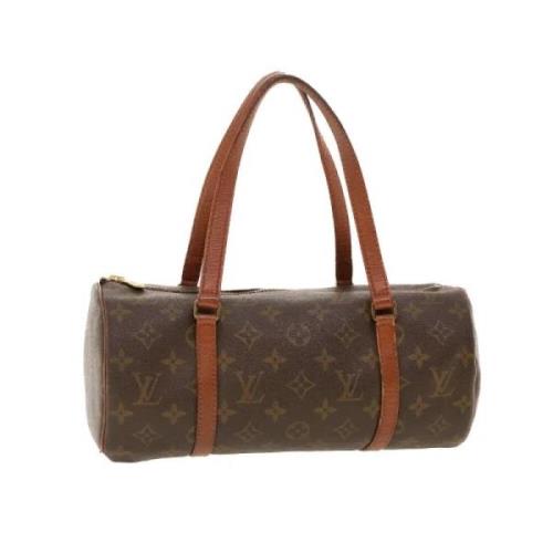 Louis Vuitton Vintage Pre-owned Canvas handvskor Brown, Dam