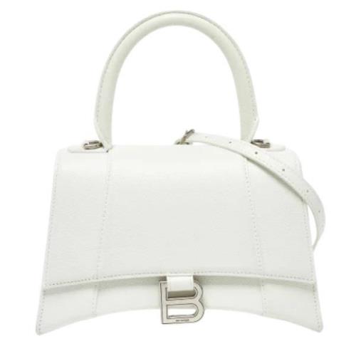 Balenciaga Vintage Pre-owned Laeder handvskor White, Dam